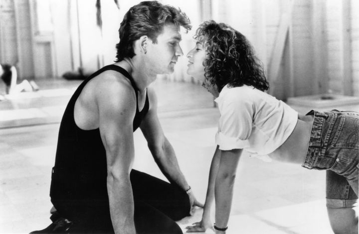 Patrick Swayze (left) and Jennifer Grey in 1987's "Dirty Dancing." 