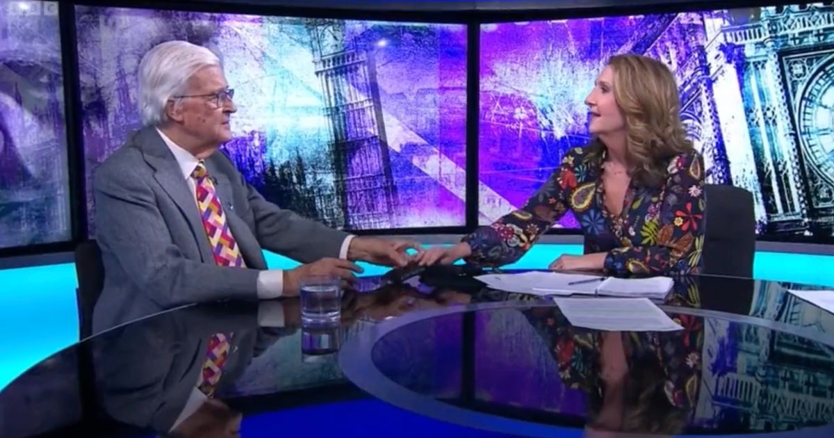 Newsnight Descends Into Chaos As Kenneth Baker S Phone Rings Huffpost Uk Entertainment