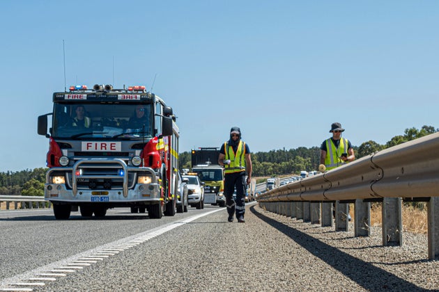The Department of Fire and Emergency Services in Australia during the search for the radioactive capsule