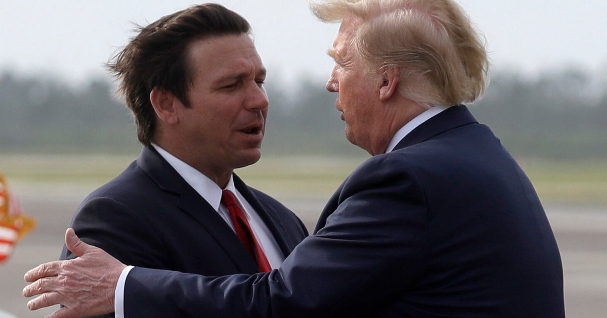 NextImg:Ron DeSantis Dismisses Trump's Criticism Of His COVID Record By Touting Reelection