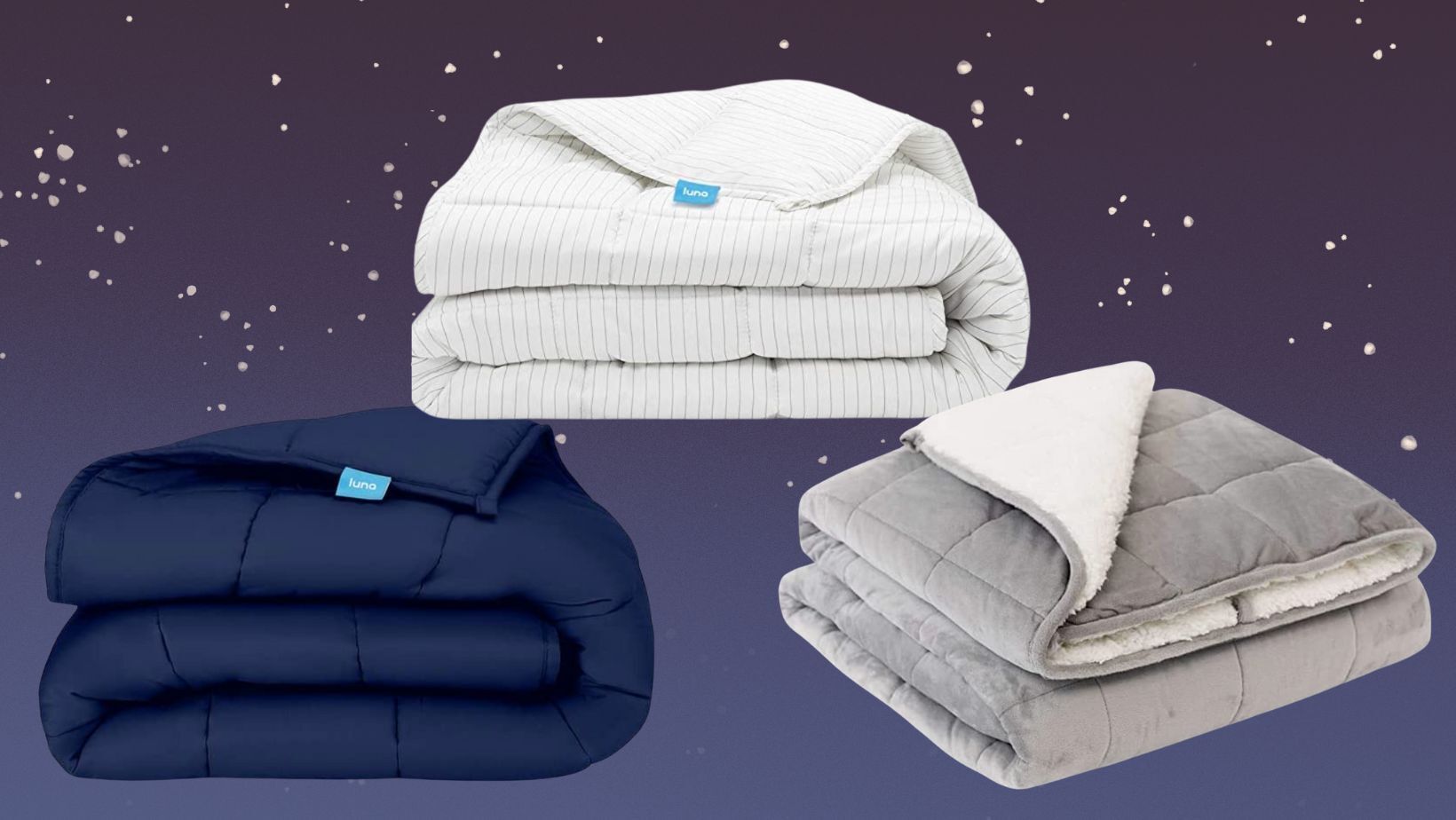 Amazon Has Luna Weighted Blankets On Sale For Up To 77 Off