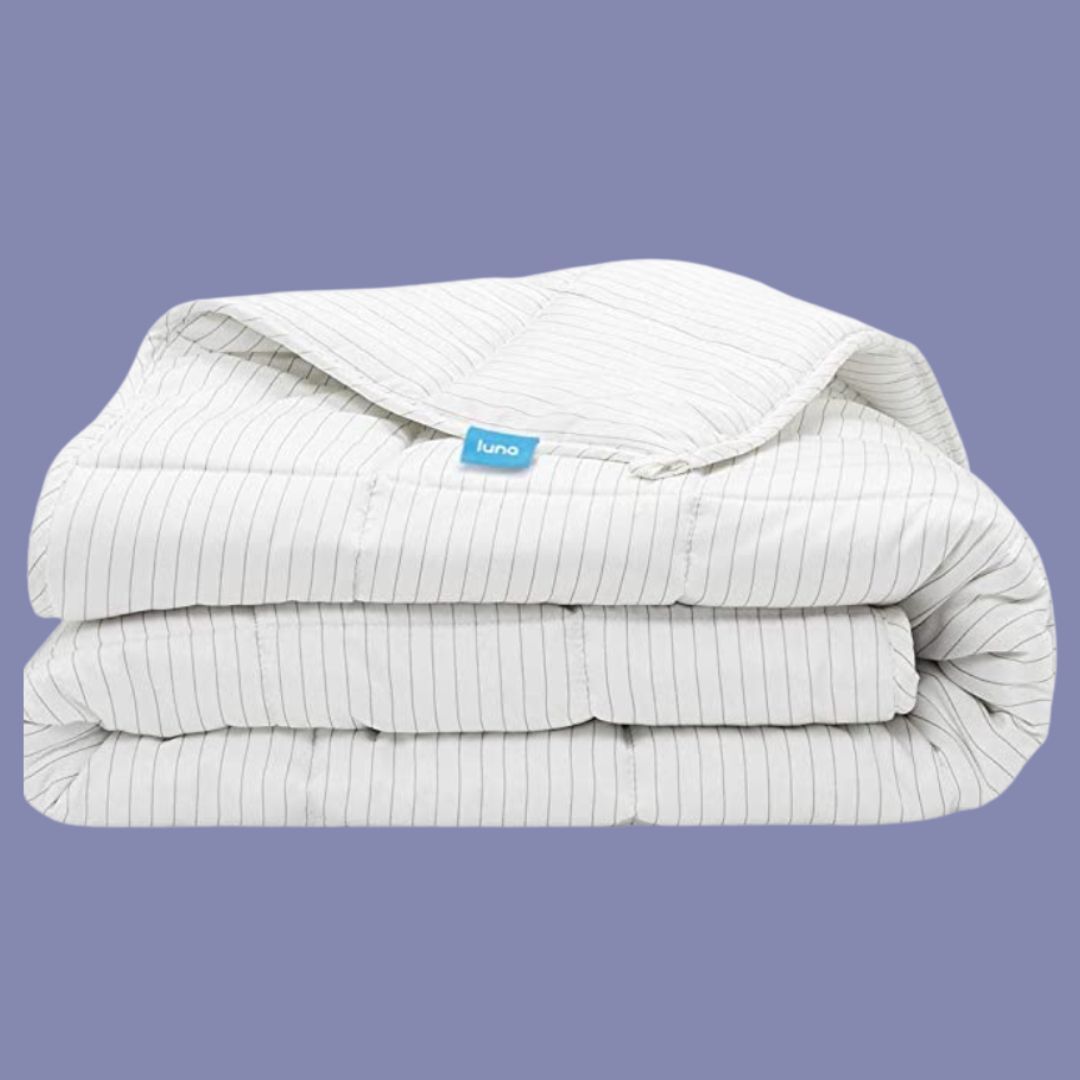 Luna cozy sherpa online weighted blanket