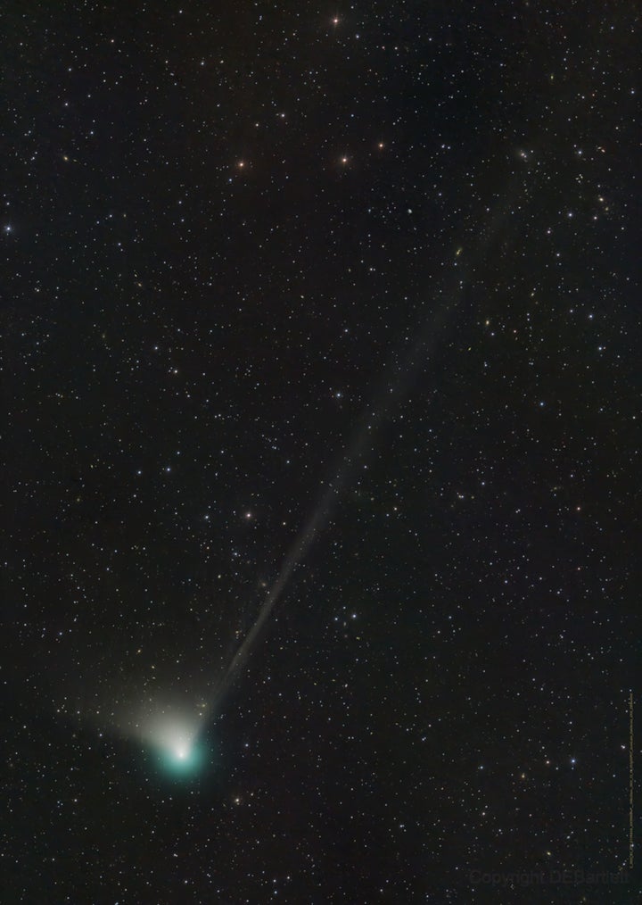 strongNASA image of Comet called C/2022 E3 (ZTF), a rare green comet, last seen around 50,000 years ago./strong