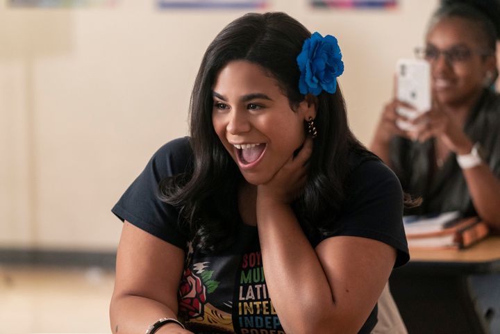 Self-professed "On My Block" fan Mejia was inspired by Jessica Marie Garcia on the Netflix series.