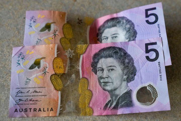 King Charles III won’t feature on Australia's new $5 bill, the nation's central bank announced Thursday.