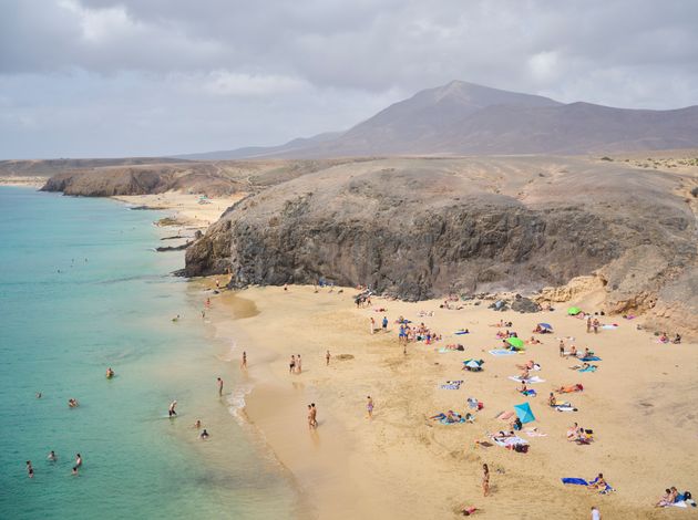 Playa Papagayo, Lanzarote.