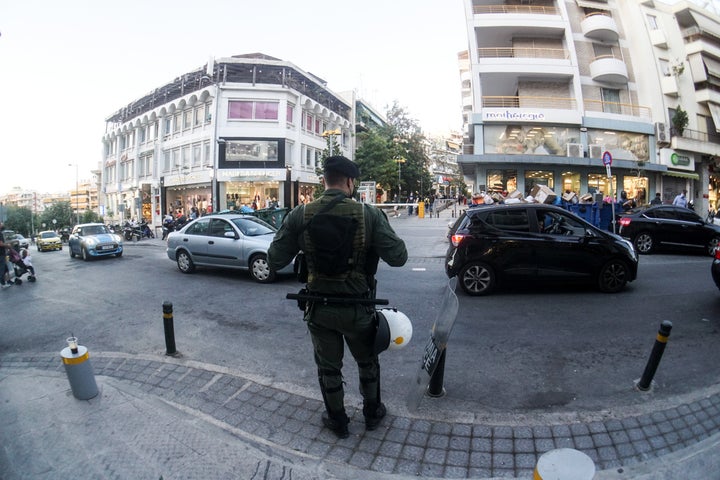 Φωτογραφία αρχείου - Στιγμιότυπο από την Πλατεία της Νέας Σμύρνης