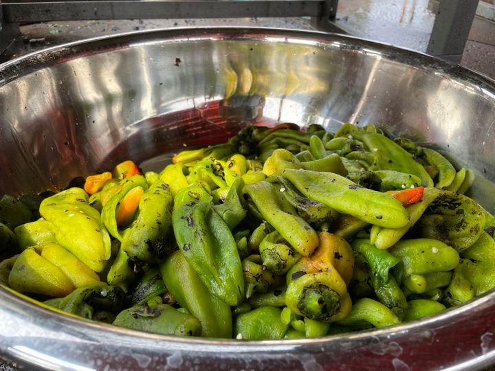 Democratic Sen. Bill Soules is proposing that roasted green chile become the official state aroma. (AP Photo/Susan Montoya Bryan, File)
