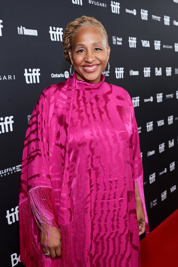 Deirdra Govan attends the "Devotion" Premiere at Cinesphere on Sept. 12, 2022, in Toronto.