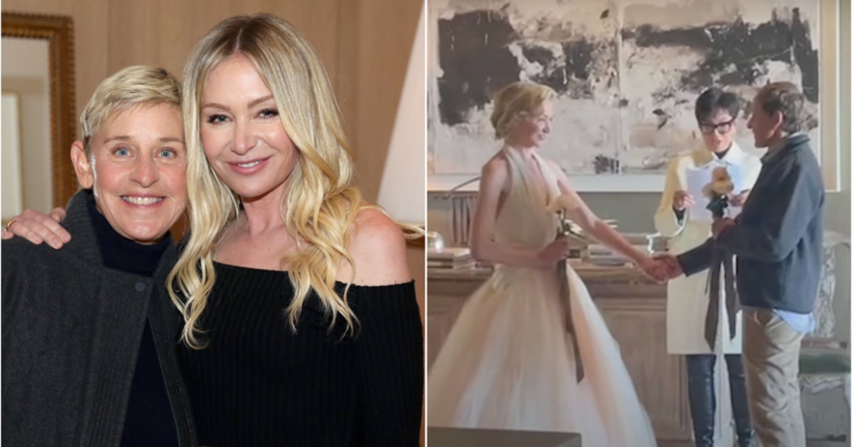 NextImg:Portia De Rossi Celebrated Turning 50 By Renewing Her Vows With Ellen DeGeneres