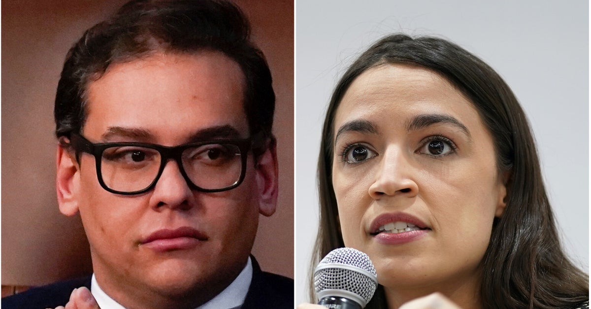 NextImg:George Santos' Attempt To Taunt Alexandria Ocasio-Cortez Gets Unexpected 'Award'