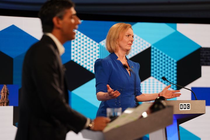 Liz Truss clashed with Rishi Sunak during last summer's Tory leadership election.