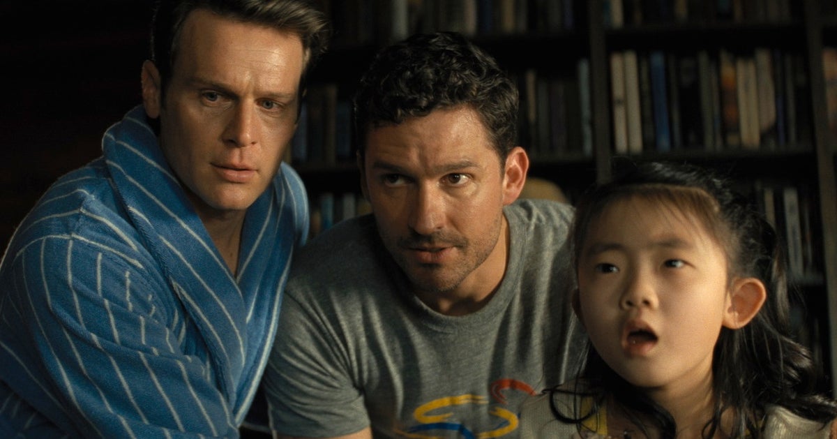 NextImg:Jonathan Groff And Ben Aldridge Are Gay Dads In Distress In ‘Knock At The Cabin’