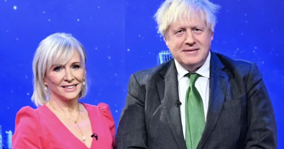 Nadine Dorries Runs Boris Johnson A Warm Bath On Talk Show Debut
