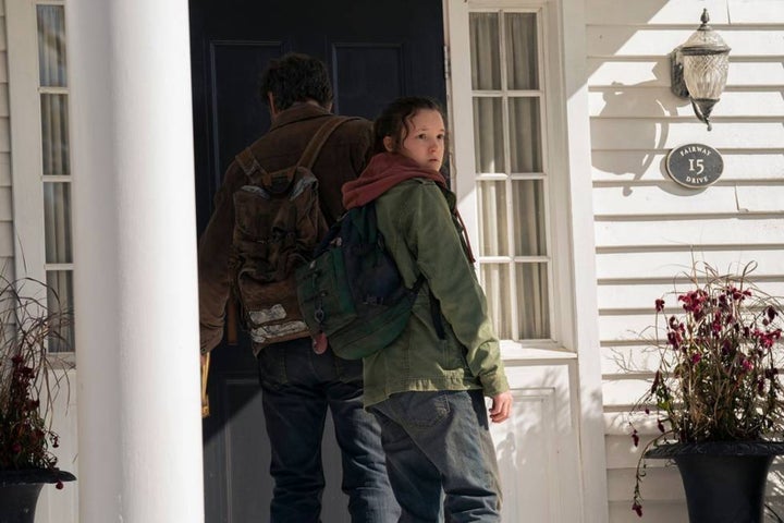 From Left: Pascal and Bella Ramsey in Episode 3 of “The Last of Us.”