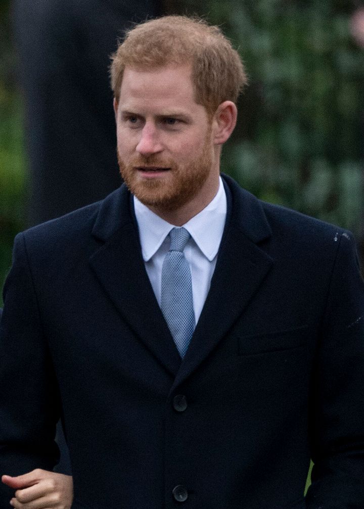 Prince Harry pictured in 2018