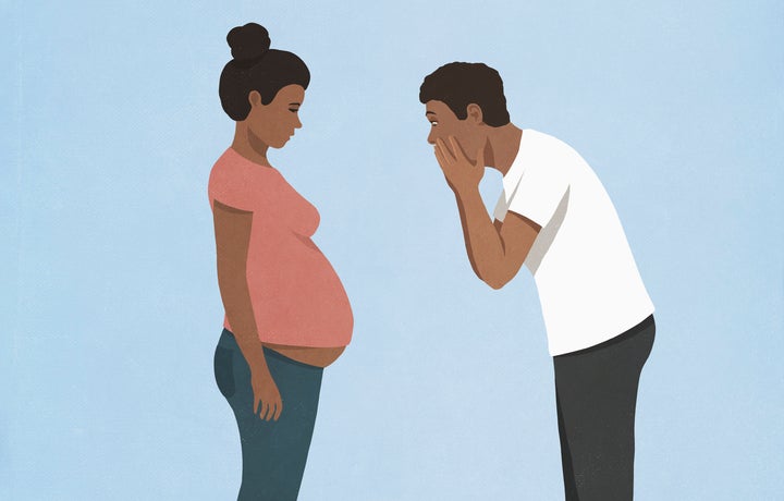 For one, don't comment on a pregnant person's body. “Big or small, doesn’t matter! Don’t do it," said OB-GYN <a href="https://med.nyu.edu/faculty/johana-d-oviedo" target="_blank" role="link" class=" js-entry-link cet-external-link" data-vars-item-name="Dr. Johana D. Oviedo" data-vars-item-type="text" data-vars-unit-name="63dd64b9e4b01a436394533f" data-vars-unit-type="buzz_body" data-vars-target-content-id="https://med.nyu.edu/faculty/johana-d-oviedo" data-vars-target-content-type="url" data-vars-type="web_external_link" data-vars-subunit-name="article_body" data-vars-subunit-type="component" data-vars-position-in-subunit="0">Dr. Johana D. Oviedo</a>.