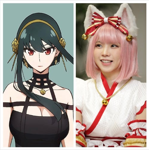 SPY×FAMILY】えなこさんや伊織もえさんによる、ヨルさんのコスプレが 