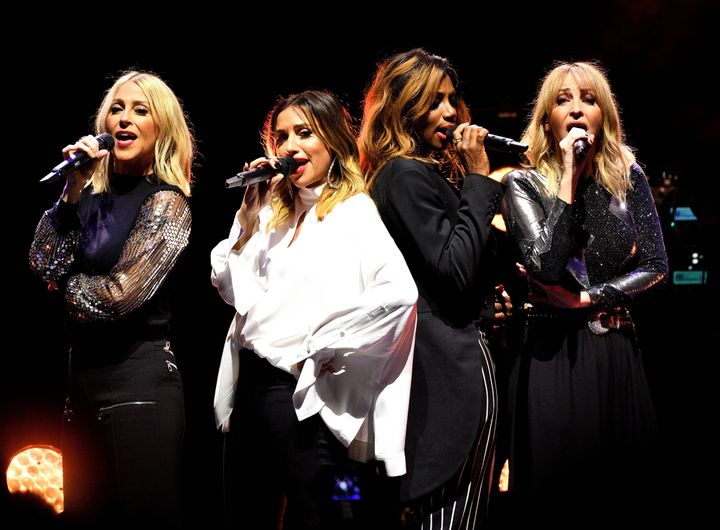 All Saints performing together in 2018