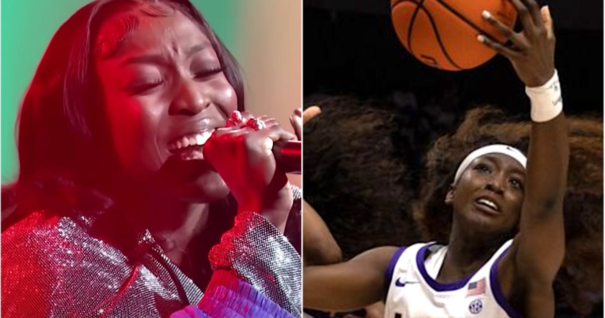 NextImg:LSU Basketball Star Flau’jae Johnson Shoots Her Shot On 'America's Got Talent'