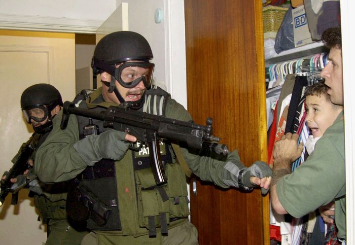 Elián González was returned to his father in Cuba after a nighttime raid in Miami in April 2000.