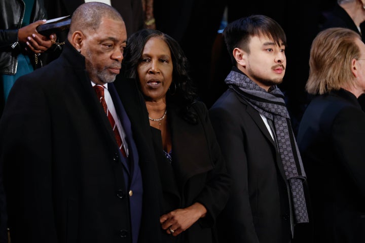 Rodney Wells and RowVaughn Wells attended the State of the Union as guests.