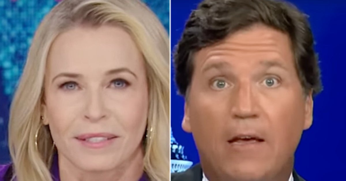 NextImg:'Daily Show' Guest Host Chelsea Handler Burns 'Whiny Little B***h' Tucker Carlson