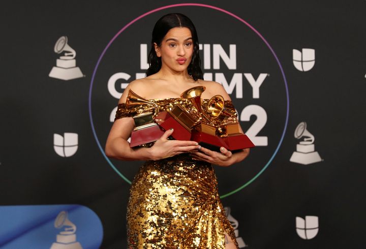 Η Rosalia στα 23α Latin Grammy Awards, Λας Βέγκας, 17 Νοεμβρίου 2022. REUTERS/Steve Marcus
