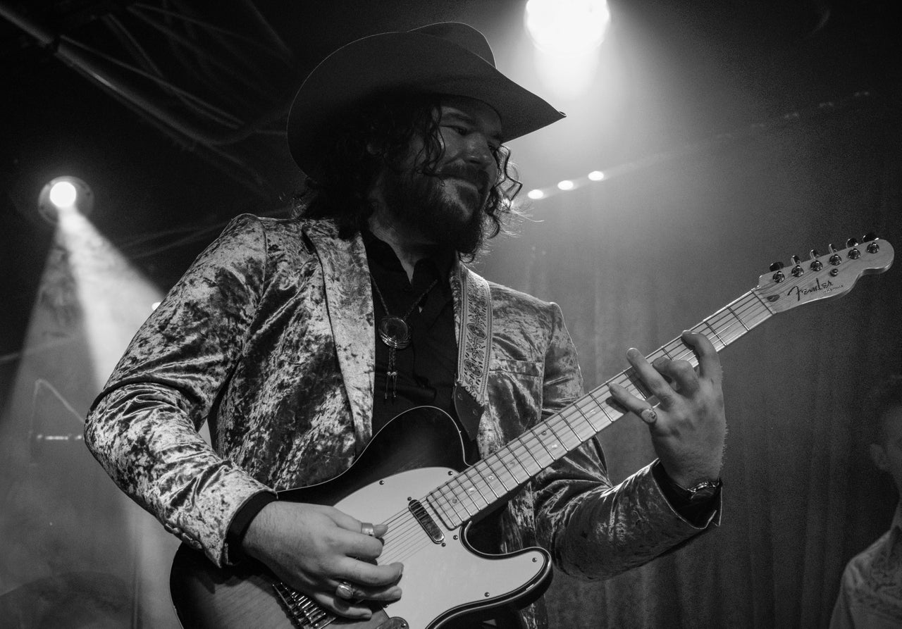 Dawn plays his guitar during a show at The 5 Spot in Nashville.