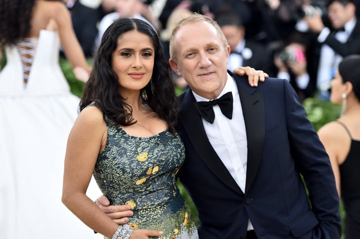 The couple attend the Heavenly Bodies: Fashion & The Catholic Imagination Costume Institute Gala at The Metropolitan Museum of Art on May 7, 2018, in NYC.