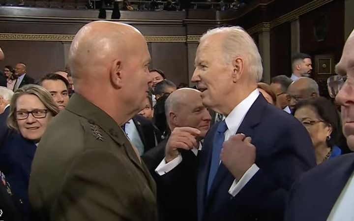“Aren’t those stars heavy?” Biden asked a four-star general.