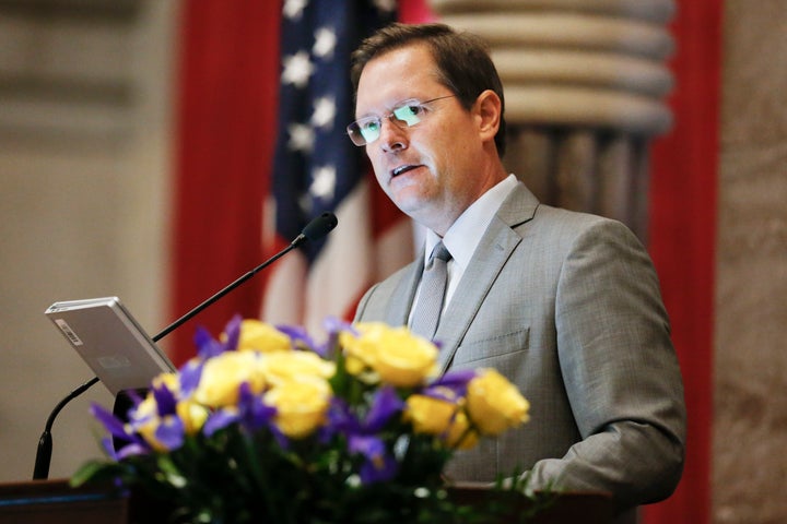 Tennessee House Speaker Cameron Sexton, R-Crossville (AP Photo/Mark Humphrey, File)