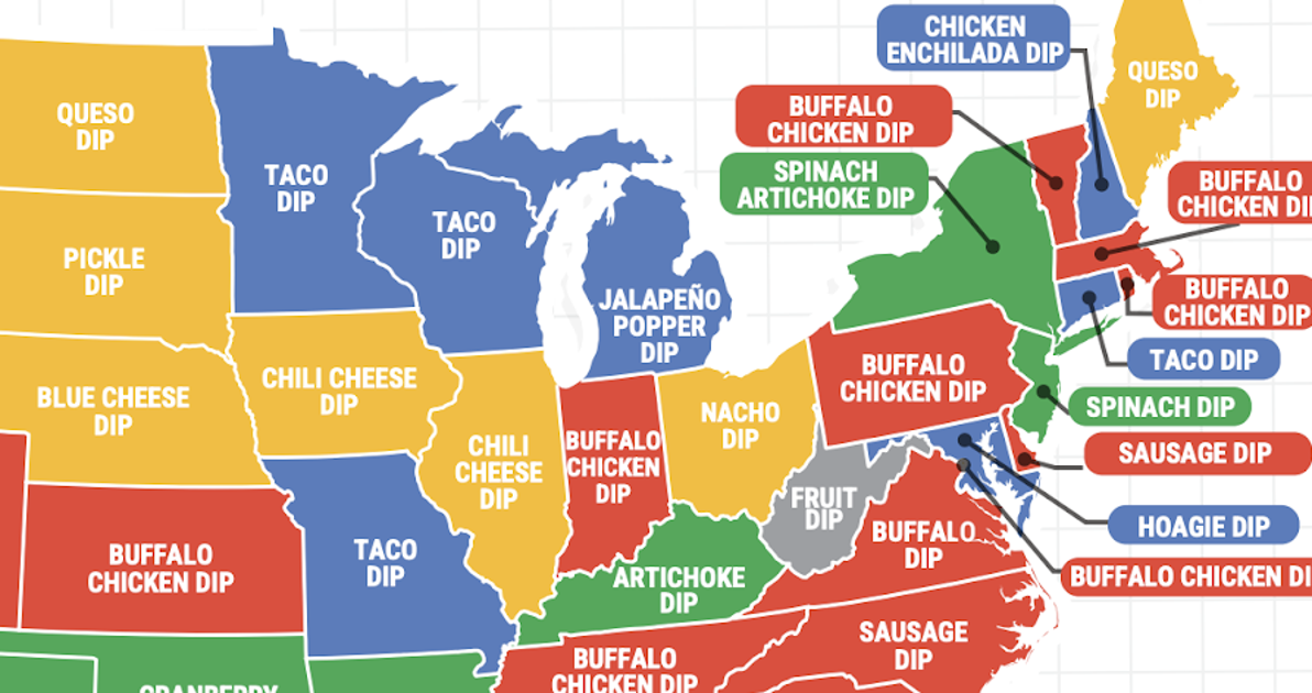 NextImg:These Are The Most-Searched Super Bowl Dips In Every State