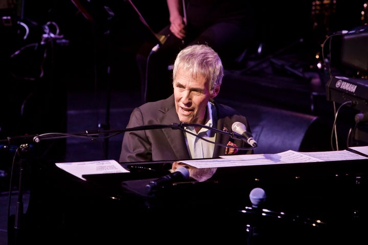 Burt Bacharach on stage in 2018