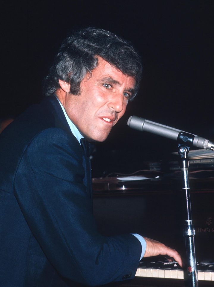 Burt pictured performing in 1973