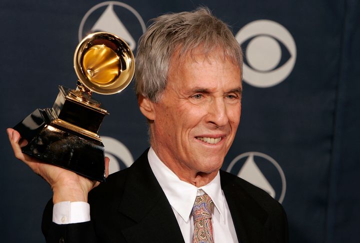LOS ANGELES, CA - FEBRUARY 08: Musician Burt Bacharach poses with his award for Best Pop Instrumental Album in the press room at the 48th Annual Grammy Awards at the Staples Center on February 8, 2006 in Los Angeles, California. (Photo by Kevin Winter/Getty Images)