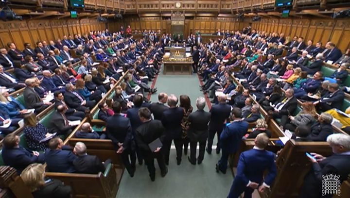 A general view during Prime Minister's Questions in the House of Commons, London. (Photo by House of Commons/PA Images via Getty Images)
