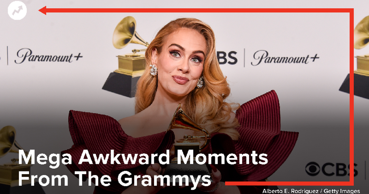 Mega Awkward Moments From The Grammys | HuffPost Videos