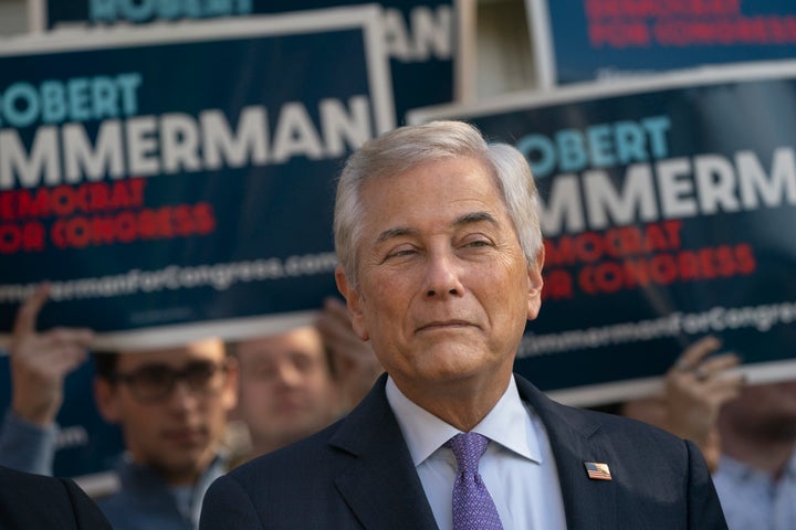 Robert Zimmerman, a Long Island Democrat who lost to Rep. George Santos (R-N.Y.) in 2022, has been one of Santos' most outspoken critics.