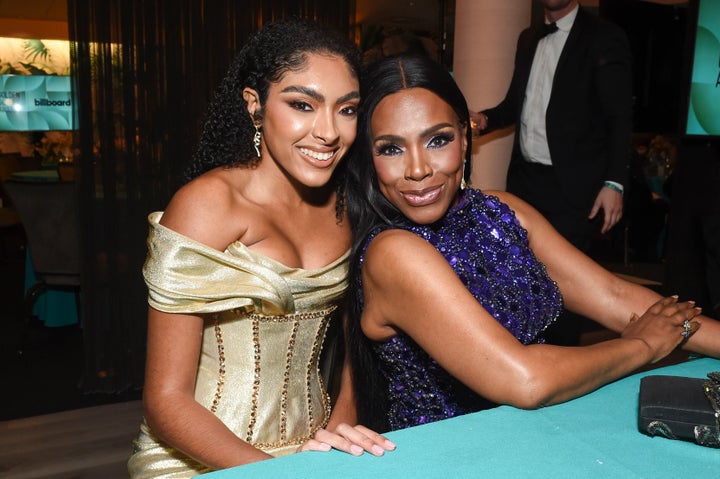 Ivy Coco Maurice and Sheryl Lee Ralph at a Golden Globes after-party at the Beverly Hilton on Jan. 10.