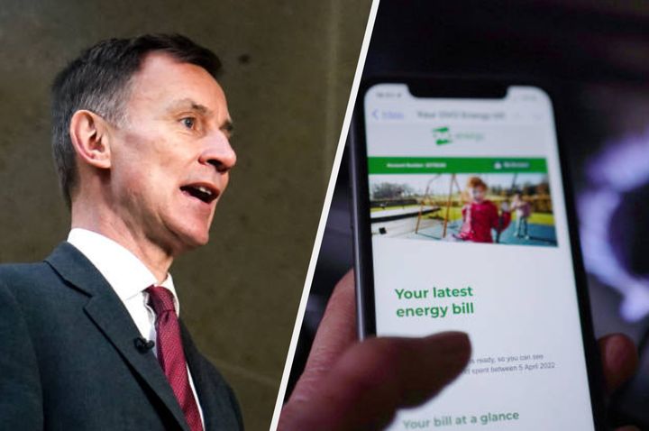 Jeremy Hunt is facing calls to scrap the planned rise in the energy price guarantee in April.