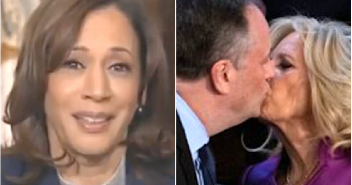 Reporter Actually Asks Kamala Harris About Husband’s Kiss With Jill Biden Reporter Actually Asks Kamala Harris About Husband’s Kiss With Jill Biden