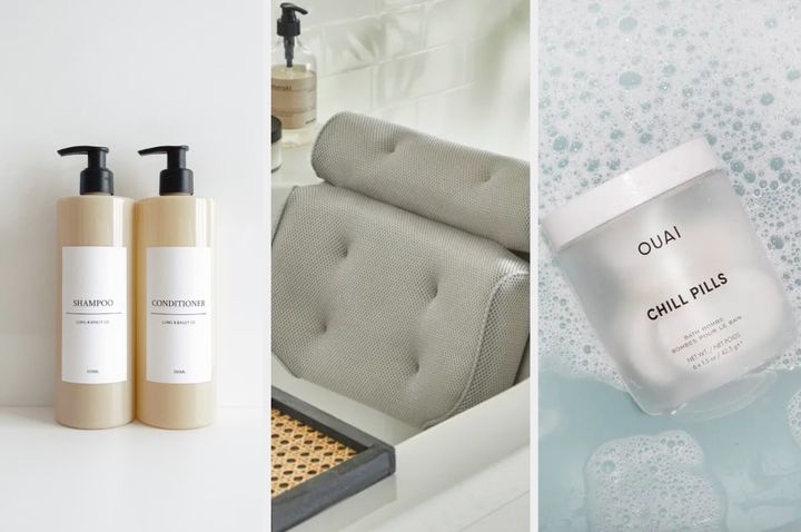 Bring the relaxing and luxurious vibes to your bathroom — without blowing your budget