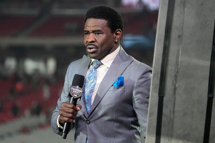 Former Dallas Cowboys wide receiver and Pro Football Hall of Famer Michael Irvin has filed a defamation lawsuit seeking $100 million in damages, claiming he was falsely accused of misconduct by a female employee at a Phoenix hotel.(AP Photo/Rick Scuteri)