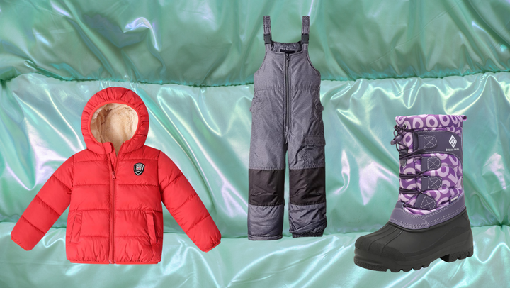 Bullpiano winter coat, London Fog snow suit, Dream Pairs boots