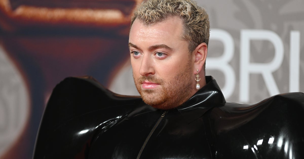 Brits 2023: See Sam Smith's Red Carpet Look | HuffPost UK Entertainment