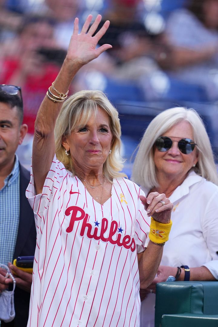 Fly Eagles Fly! Jill Biden not shy about her 'Philly girl' sports