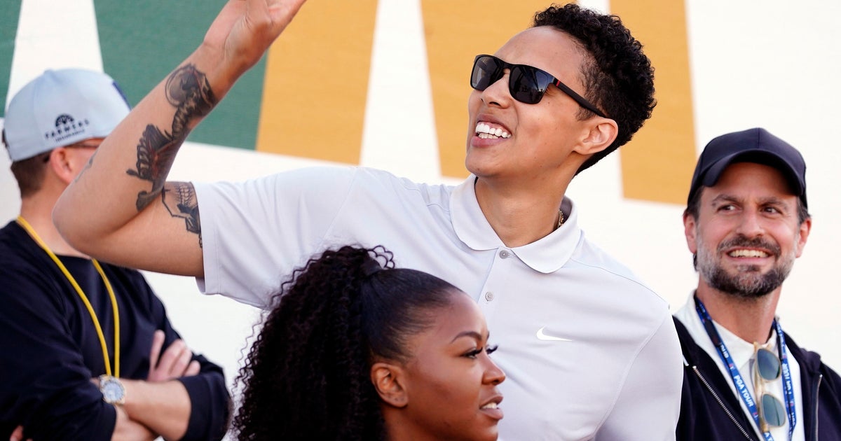 Brittney Griner Attends WM Phoenix Open Golf Tournament