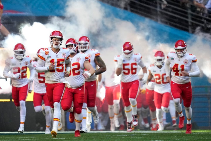 Super Bowl 2023: Kansas City Chiefs show off white jerseys