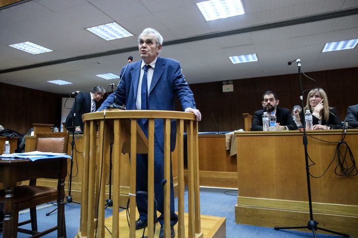 Δίκη στο Ειδικό Δικαστήριο με κατηγορούμενους τον πρώην αναπληρωτή υπουργό Δικαιοσύνης της κυβέρνησης ΣΥΡΙΖΑ - ΑΝΕΛ Δημήτρη Παπαγγελόπουλο και την πρώην επικεφαλής της εισαγγελίας Διαφθοράς Ελένη Τουλουπάκη, Δευτέρα 30 Ιανουαρίου 2023. (ΓΙΑΝΝΗΣ ΠΑΝΑΓΟΠΟΥΛΟΣ/EUROKINISSI)